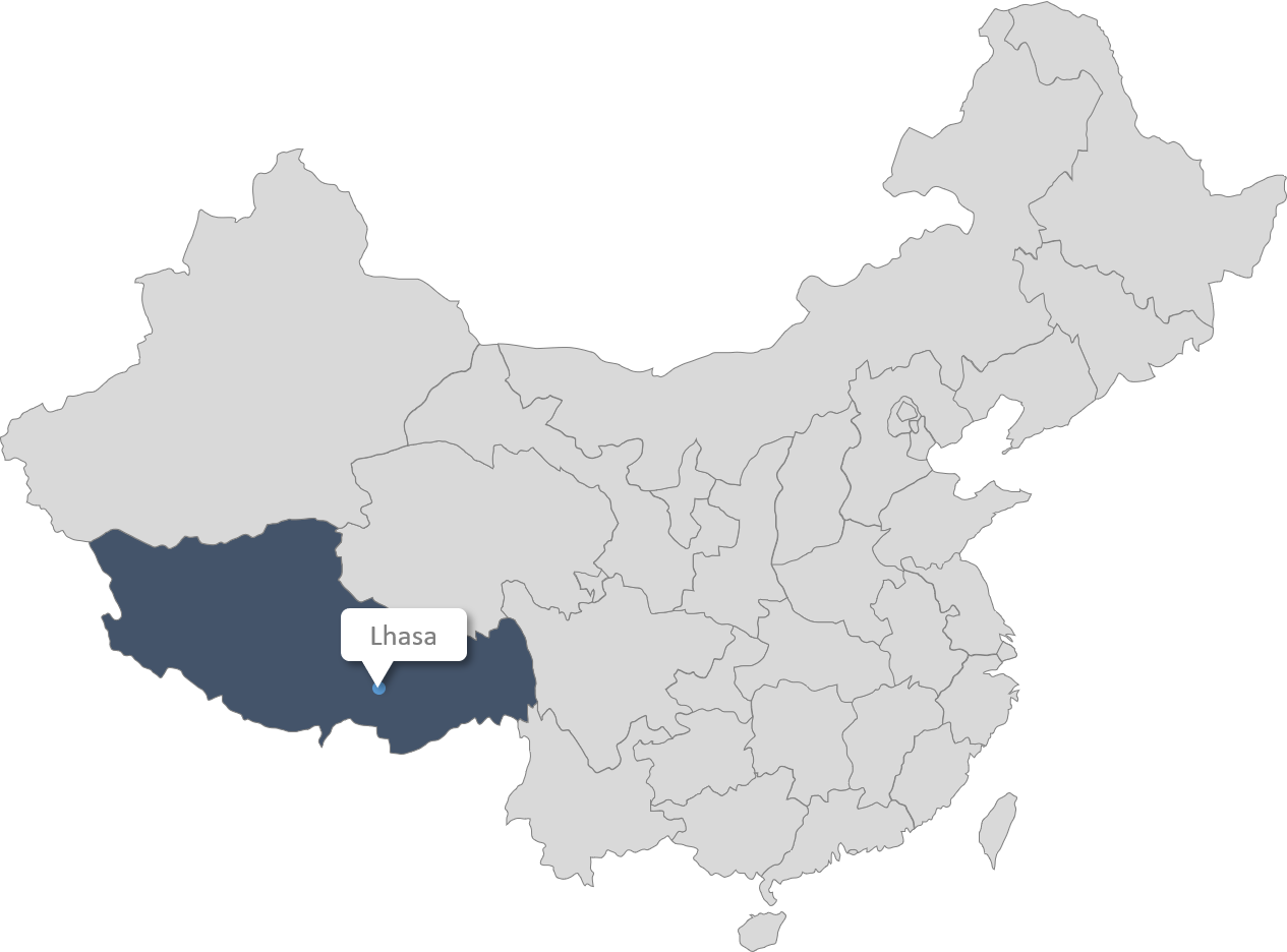 Lhasa map